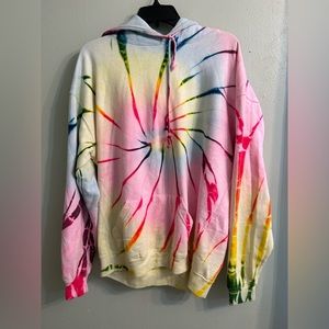 Exist tye dye unisex hoodies large size